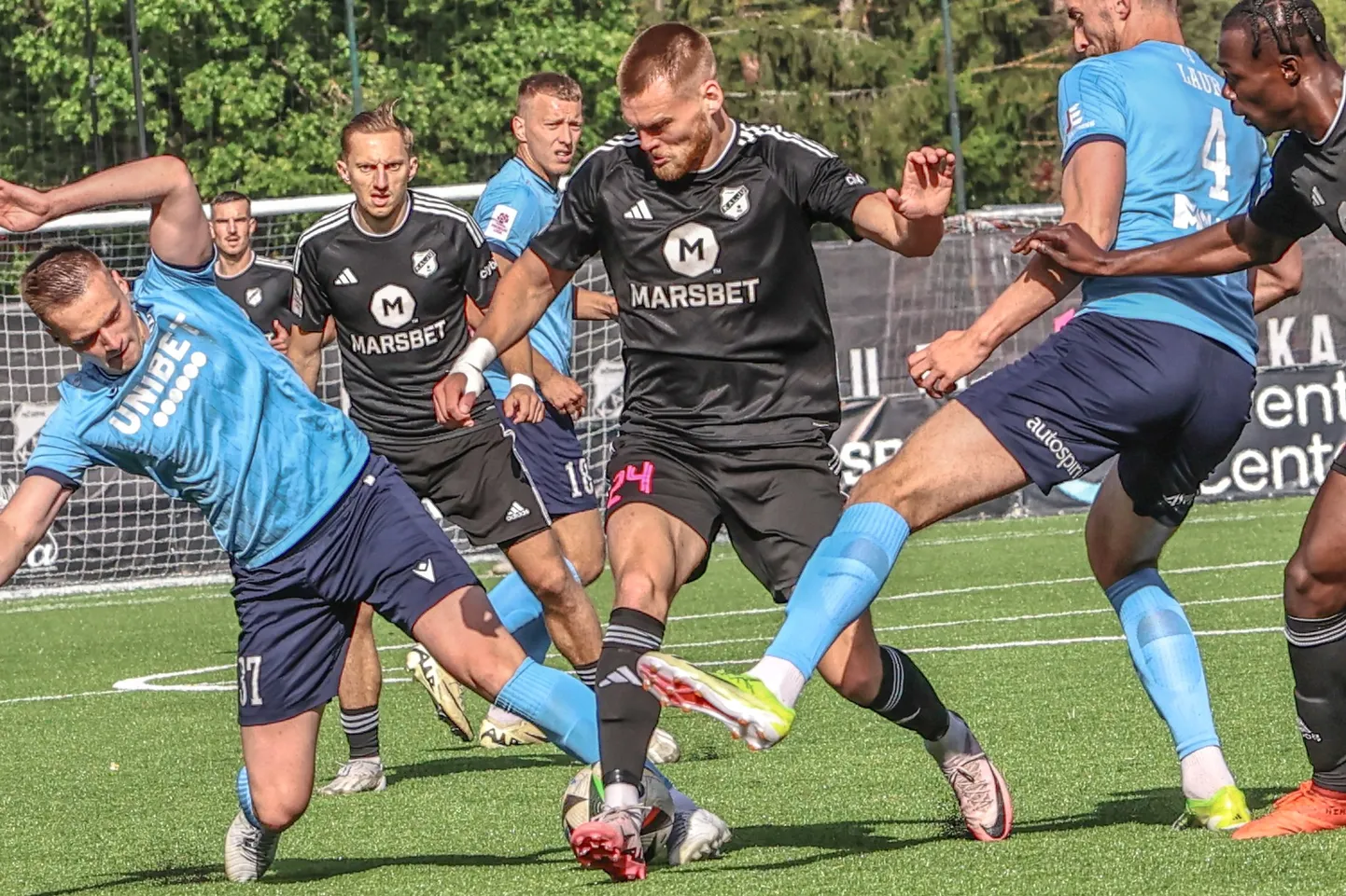 Tänavu on kõik Alex Matthias Tammega (keskel) hädas.