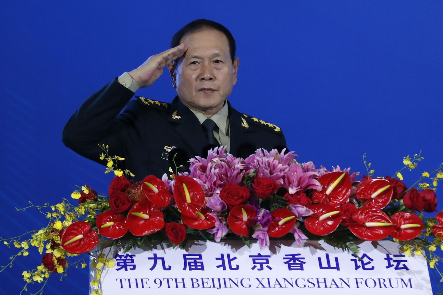 Hiina kaitseminister Wei Fenghe.
