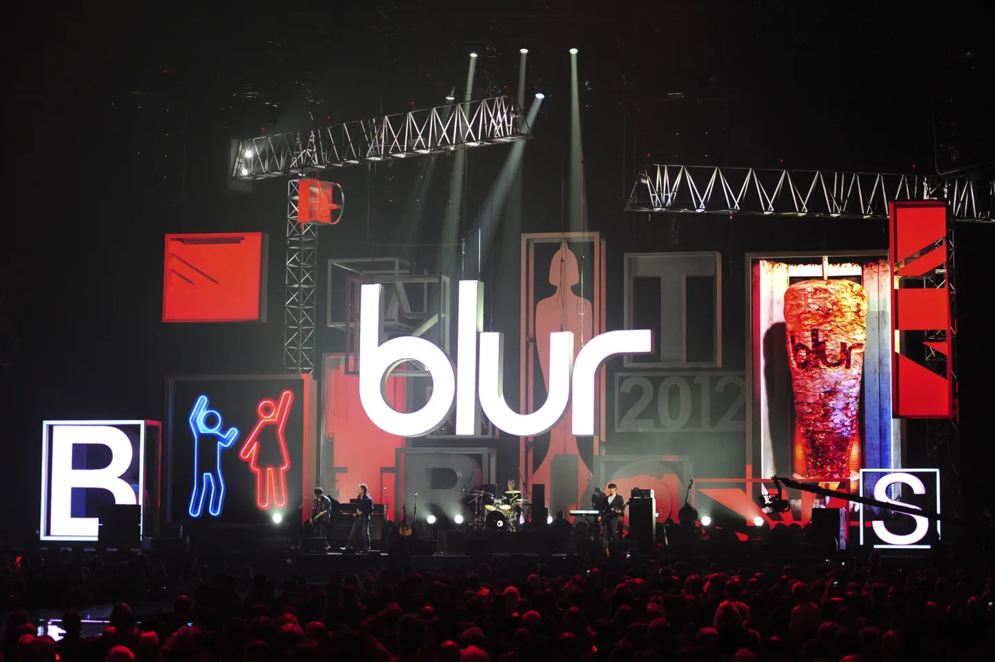 Briti bänd Blur: Damon Albarn, Graham Coxon, Dave Rowntree ja Alex James.