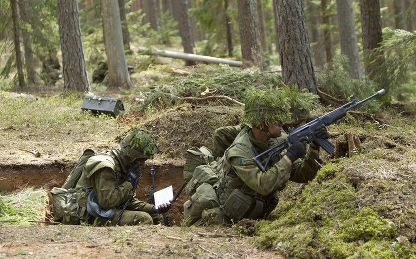 Eesti kaitseväe iga-aastane suurim maaväeõppus Kevadtorm  Lõuna kaitseringkonnas.