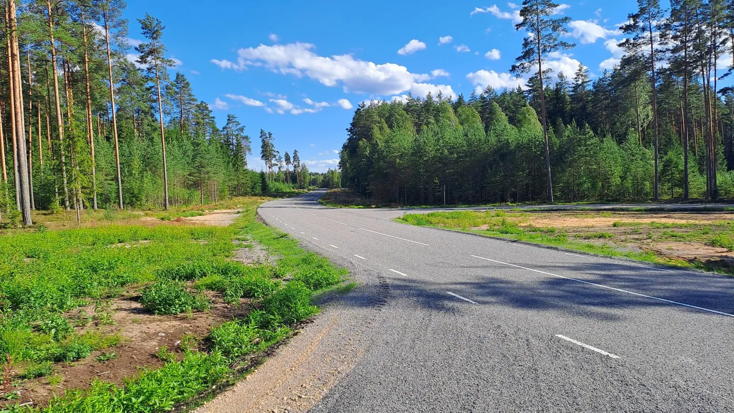 Võru-Valga maanteed ja Sõmerpalut ühendav uus tee on veel liiklusele avamata.