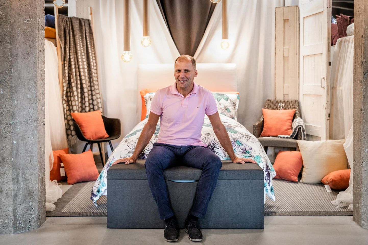 Vahur Roosaar rääkis, et mööbli tootmisel ­tuleb enamik Wendre ­käivet Continentali tüüpi voodite müügist.