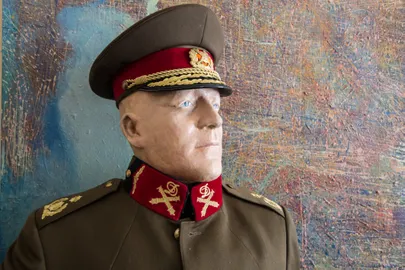 Голова восковой фигуры Александера Тыниссона.