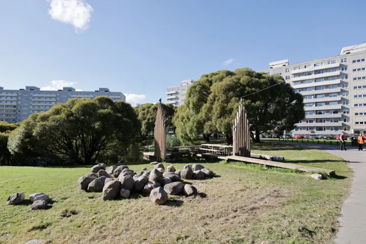 Annelinnas Saare tiigi ümbruses valmib tasapisi kogukonnapark