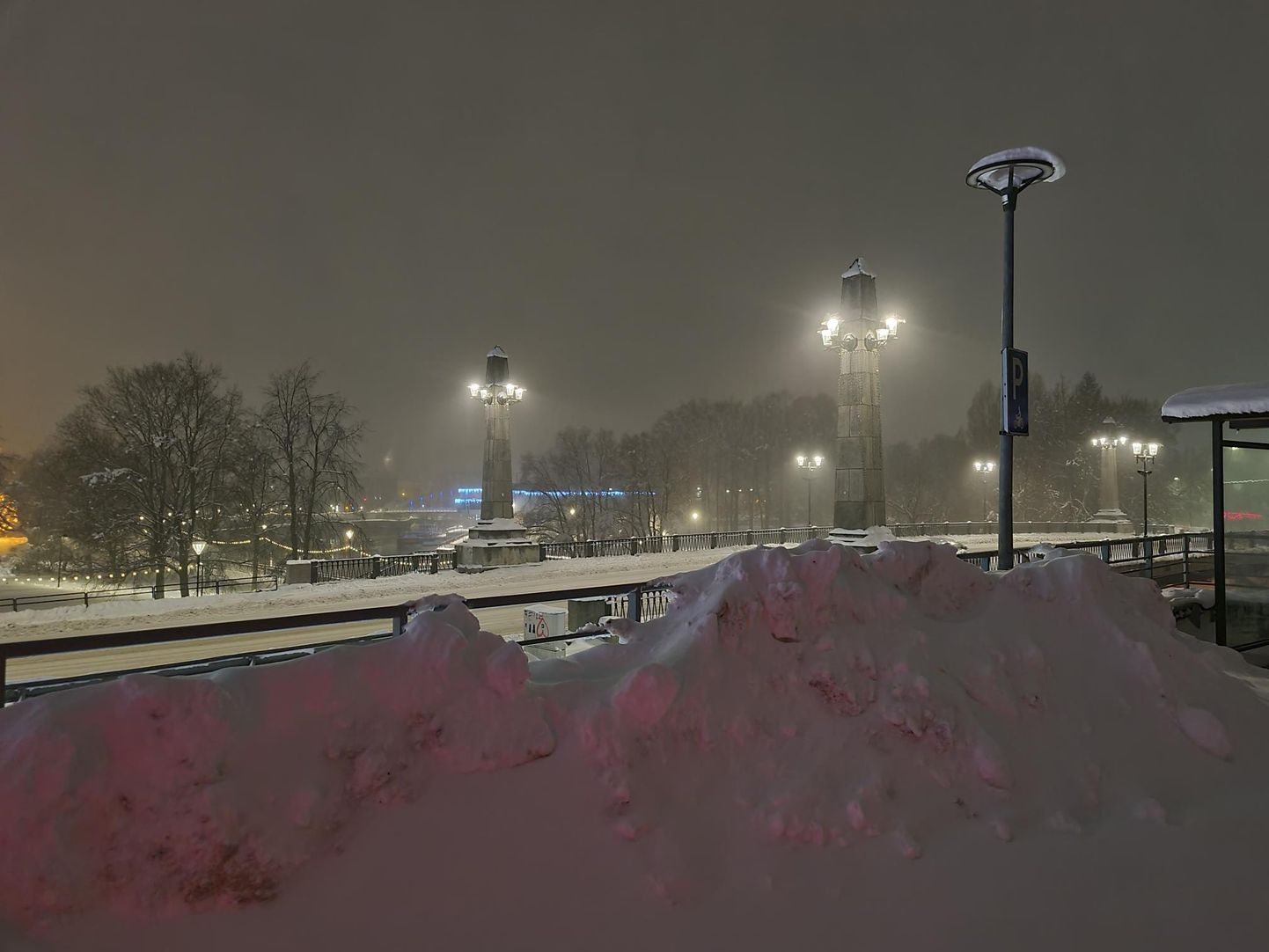 Põhiliselt Põhja-Eestit räsinud lumetorm tõi ka Tartu lähedal lumelükkajatele, päästjatele ja elektrikutele palju tööd.