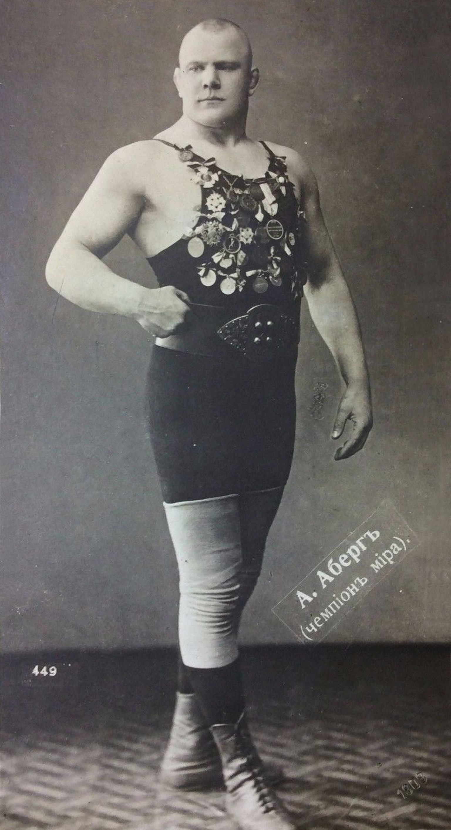 Maadleja Aleksander Aberg.
