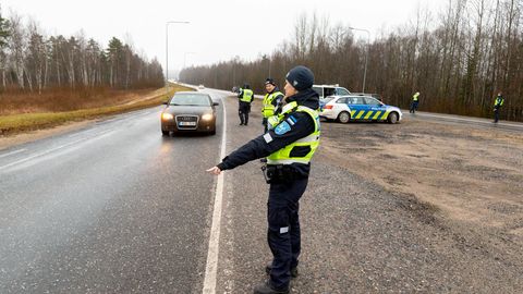 За минувшие сутки на дорогах Эстонии задержали четверых нетрезвых водителей