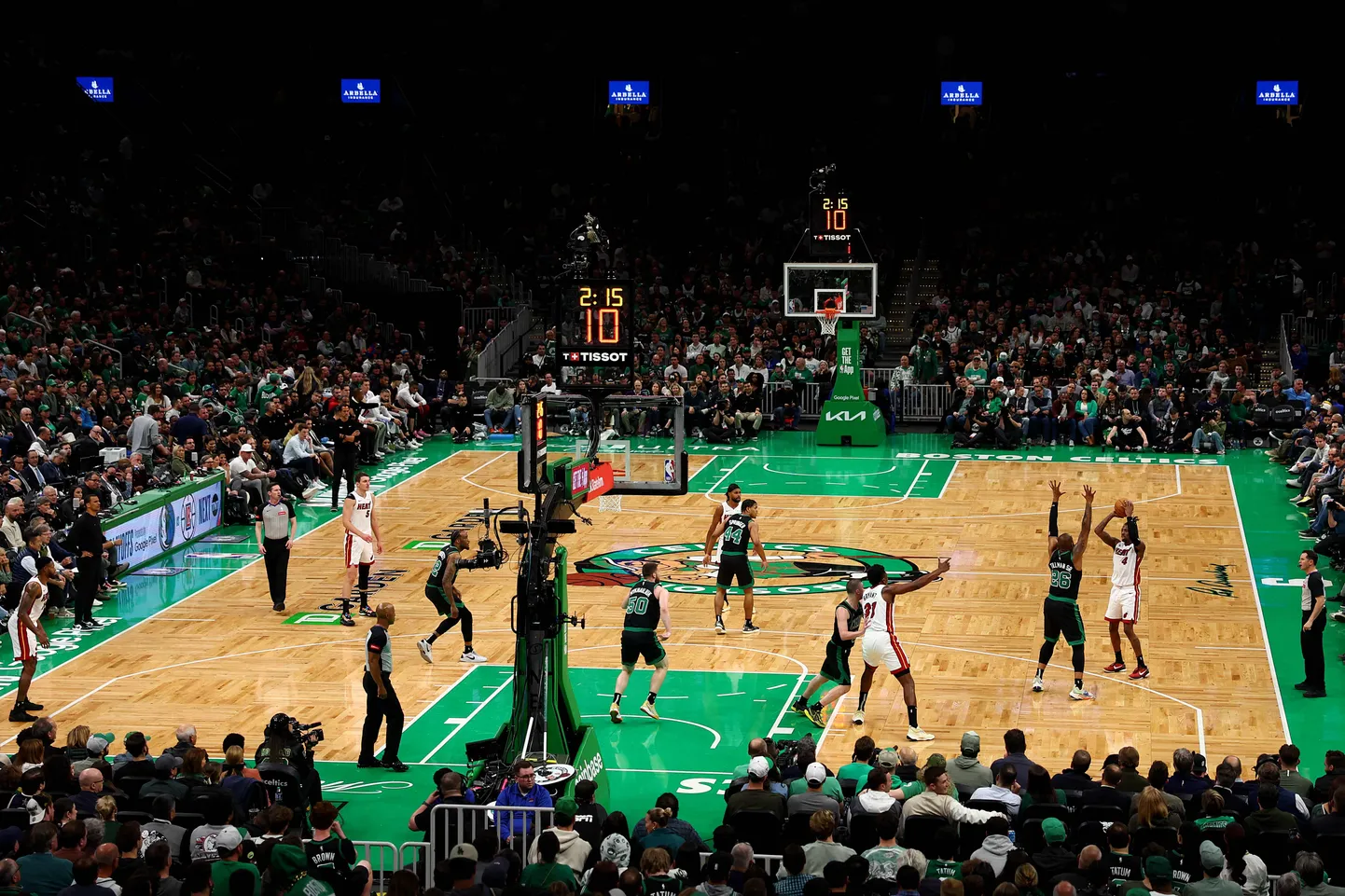 NBA "play-off" spēle starp Maiami "Heat" un Bostonas "Celtics"