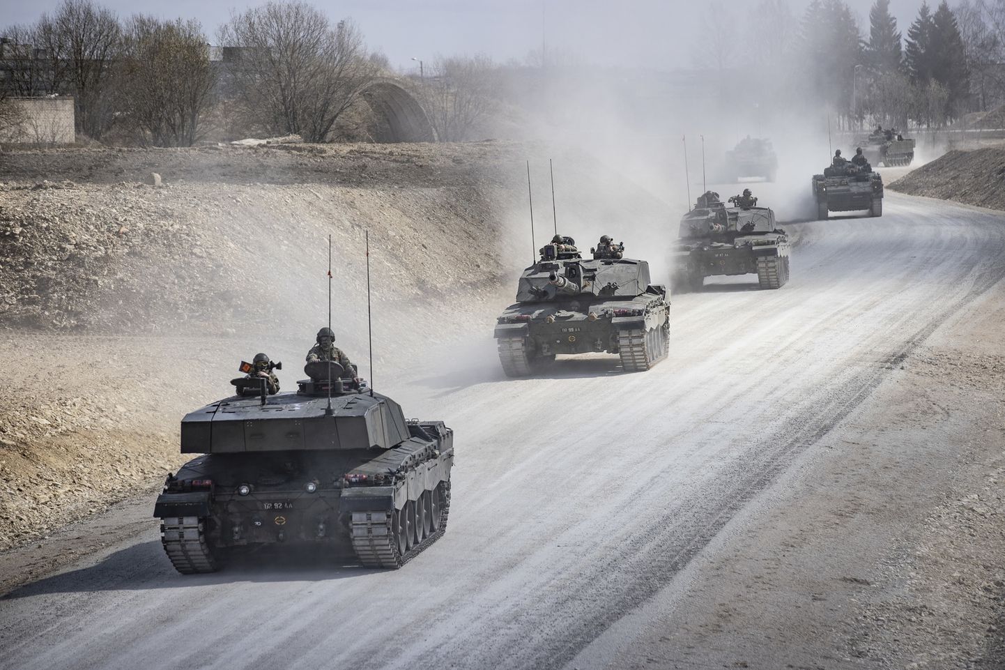 Завтра и послезавтра по дорогам Эстонии пройдут колонны военной техники.