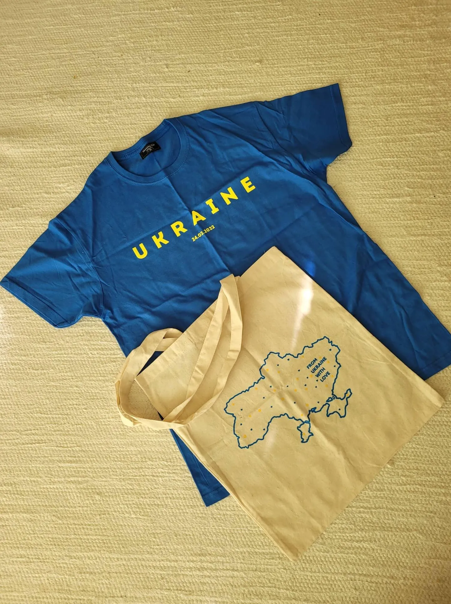 Ukrainast tellitud kaup.