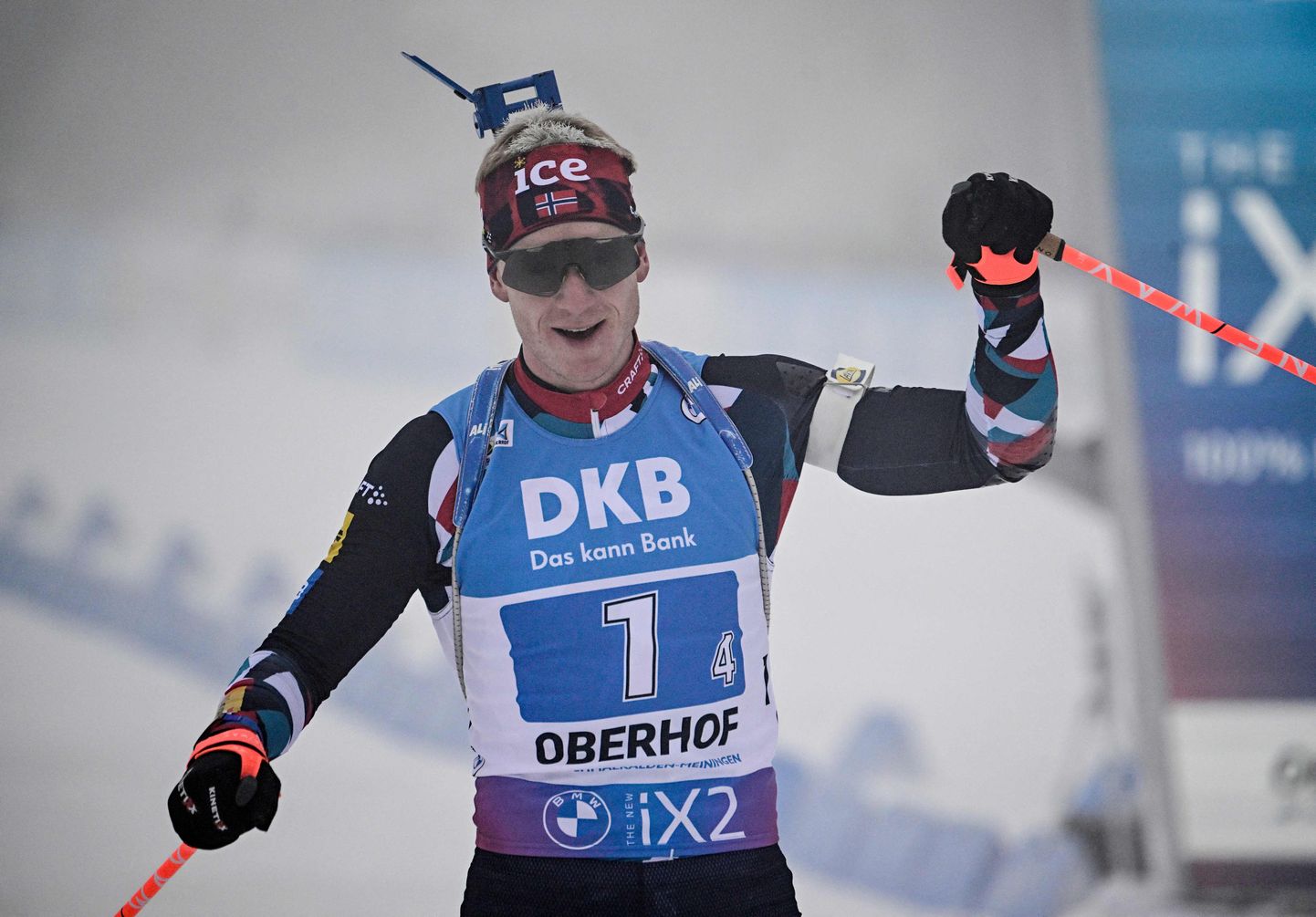 Johannes Thingnes Bø tõi Norra taas võitjatena finišisse.