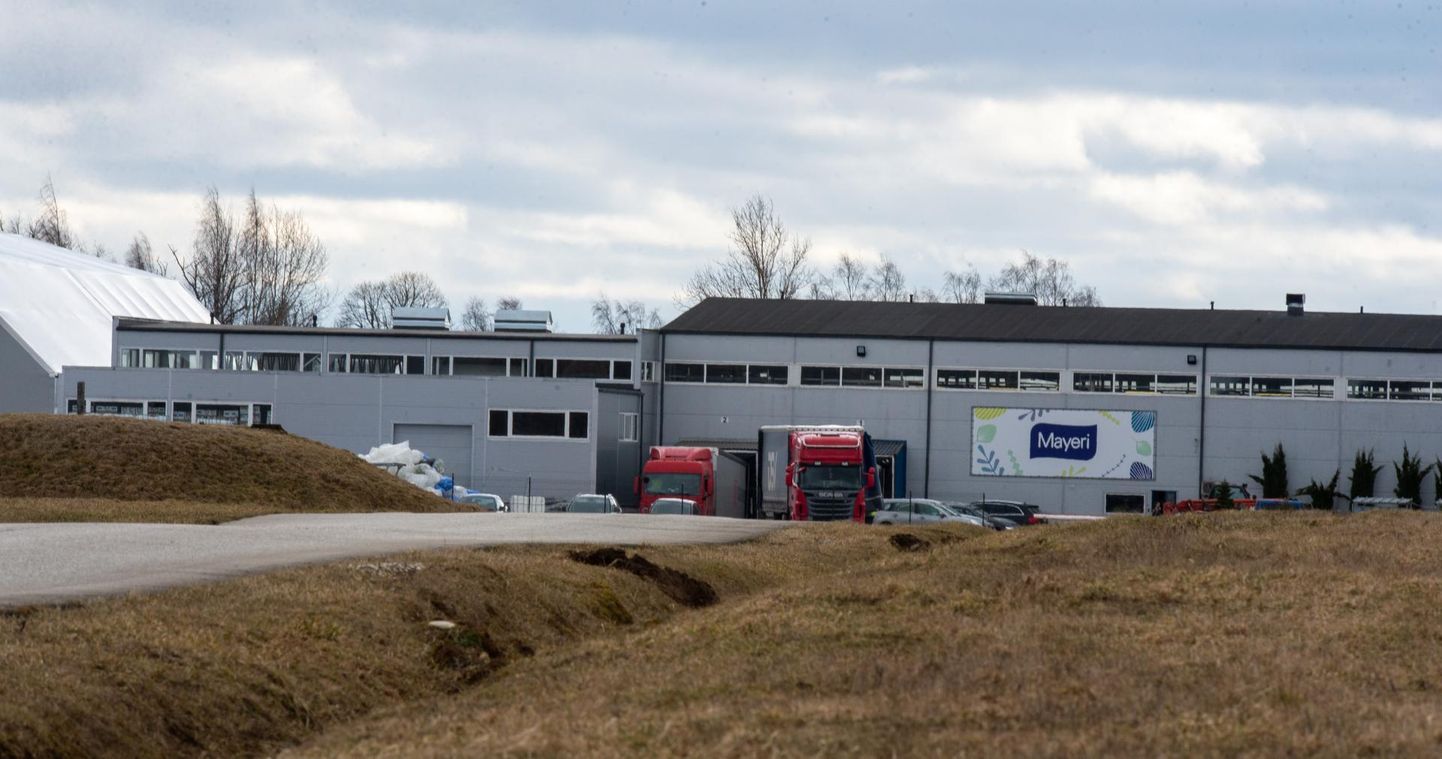 The Mayeri Industries AS factory in question is located in Tabivere, Jõgeva County.