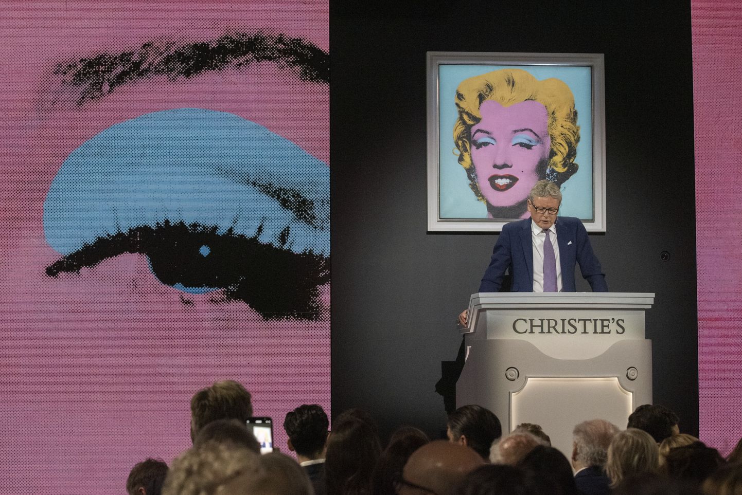 Christie'si oksjonimajas toimunud oksjonil läks müüki Andy Warholi «Shot Sage Blue Marilyn»