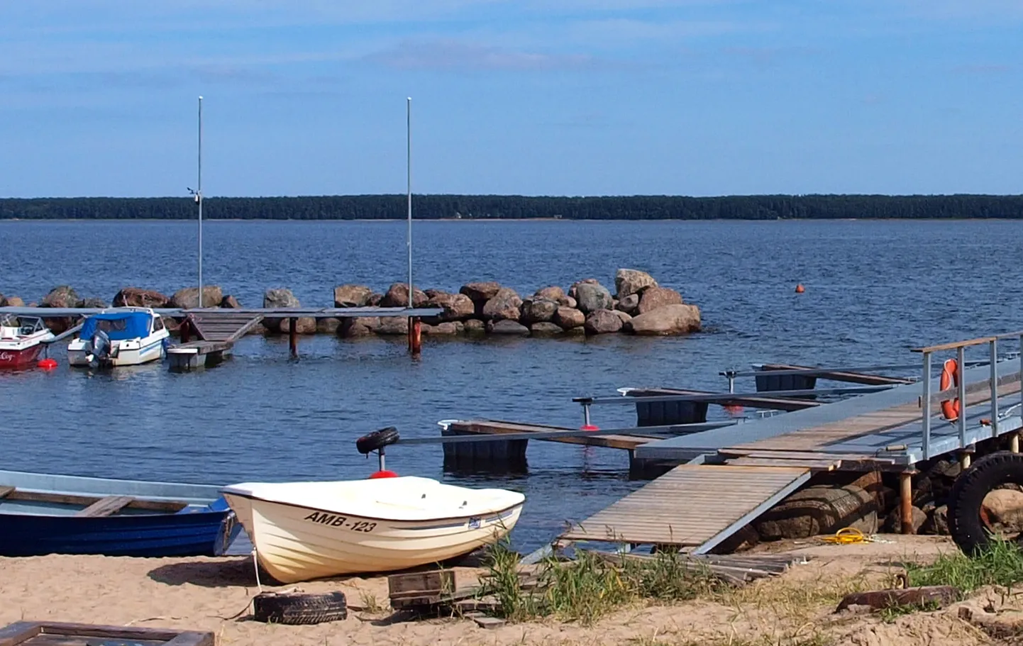 Käsmu majaka sadam pärast süvendamist