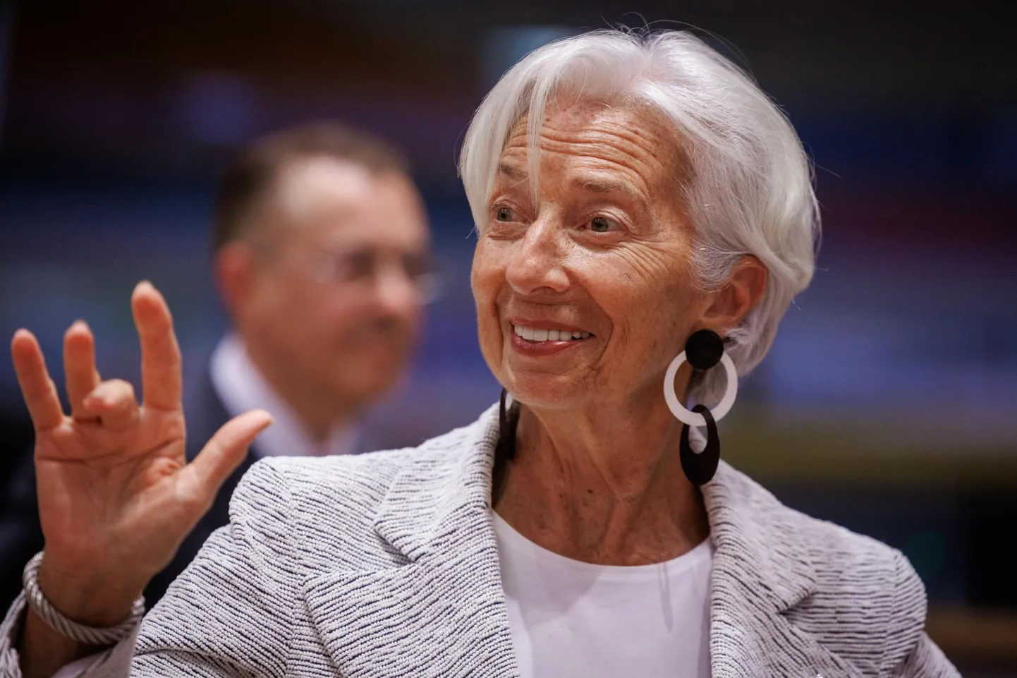 Euroopa Keskpanga president Christine Lagarde ennustas, et euroala majandus jääb ka lähiajal nõrgaks.​