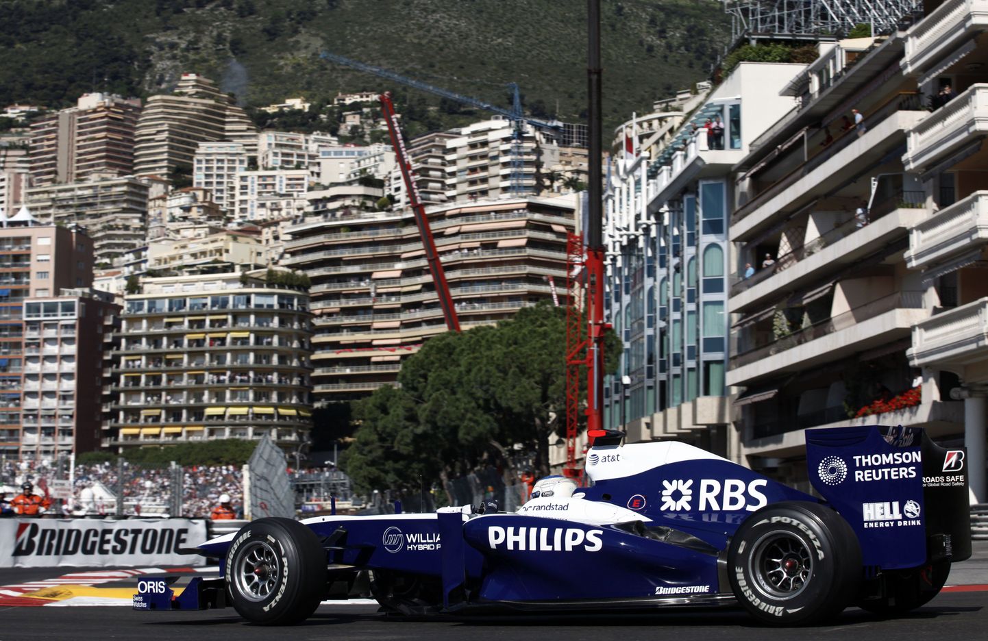 Rubens Barrichello Monaco etapil.