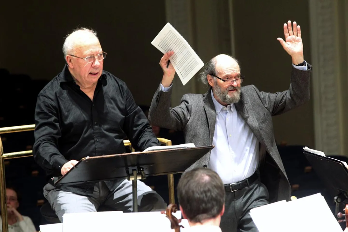Proovis: Neeme Järvi ja Arvo Pärt.