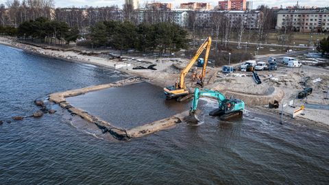 PILTUUDIS ⟩ Stroomi rannas likvideeritakse õlireostust