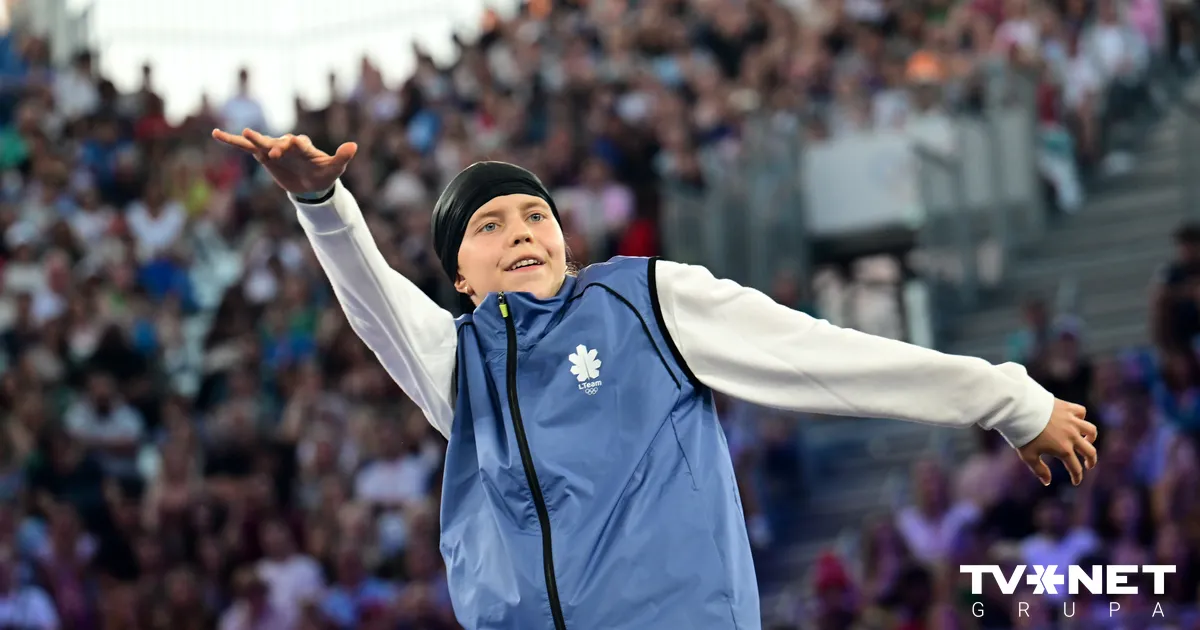 Video 17yearold athlete wins fourth Lithuanian medal at Paris