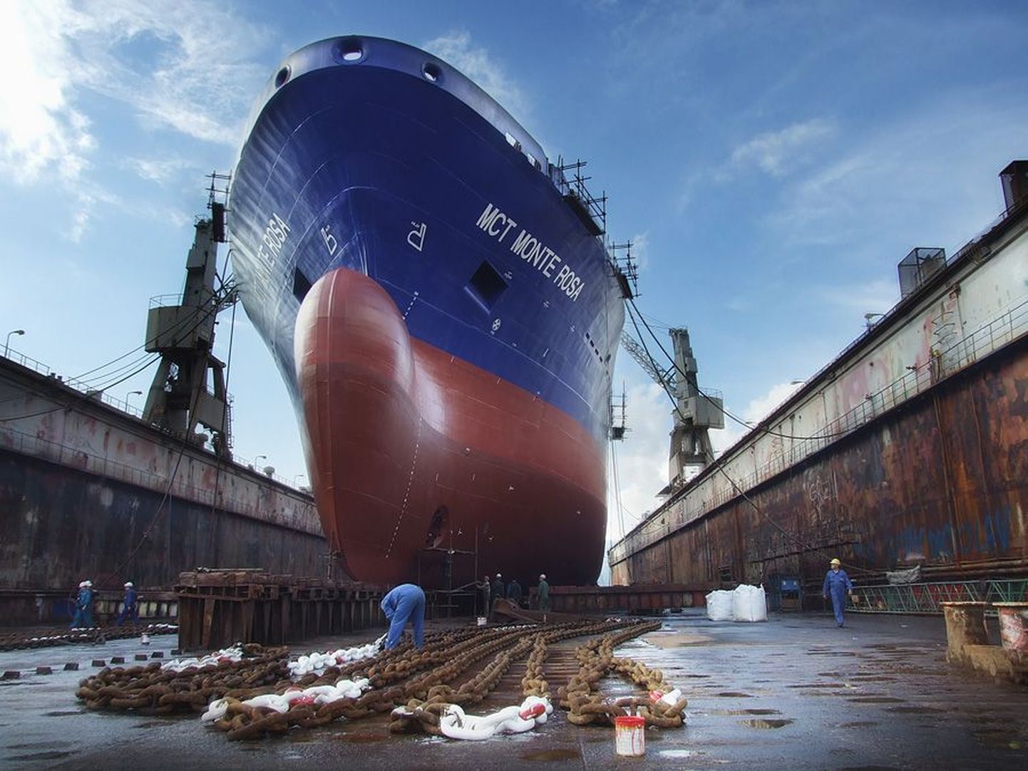 BLRT dokk. Laevaehitus ja -remont on majandusharu, mis Eesti registrisse tulevate laevade teenindamisest enam võiks võita.
