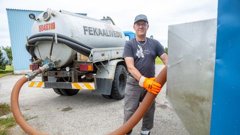 Fekaalivedu ajas puhasti umbe