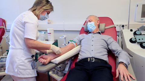 Põhja-Eesti regionaalhaigla verekeskuses on mitmed verevarud