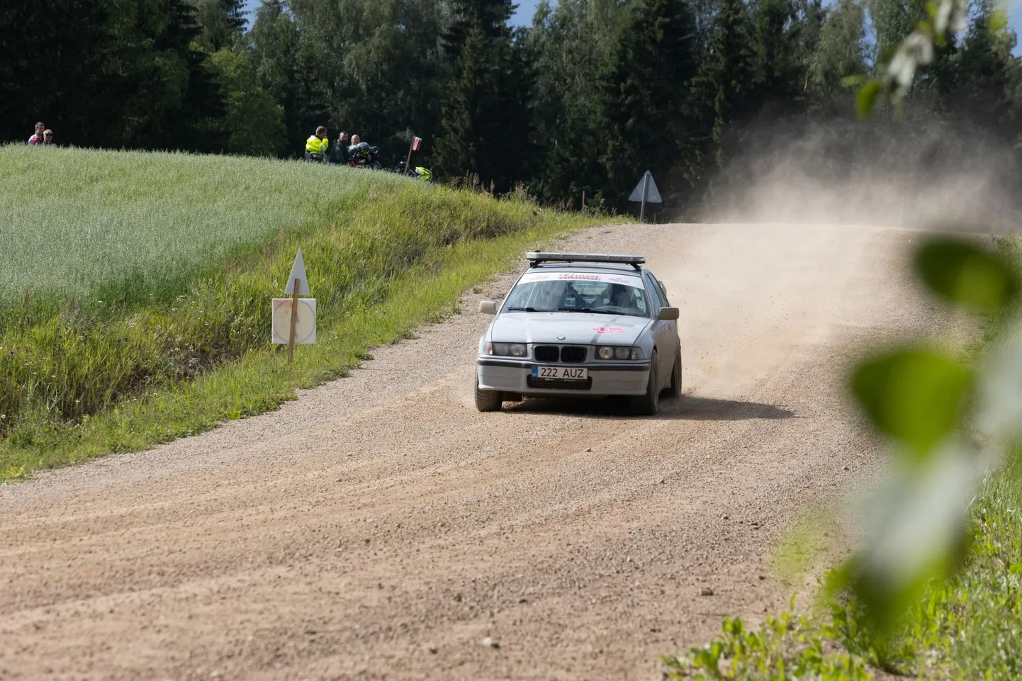 Ralli sõidetakse täielikult kruusateedel.