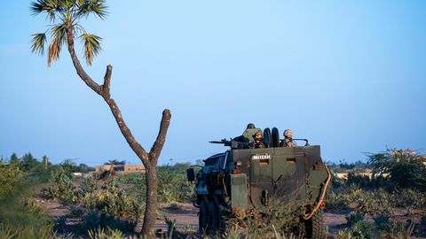 Напряженная пора для эстонских военных в Африке