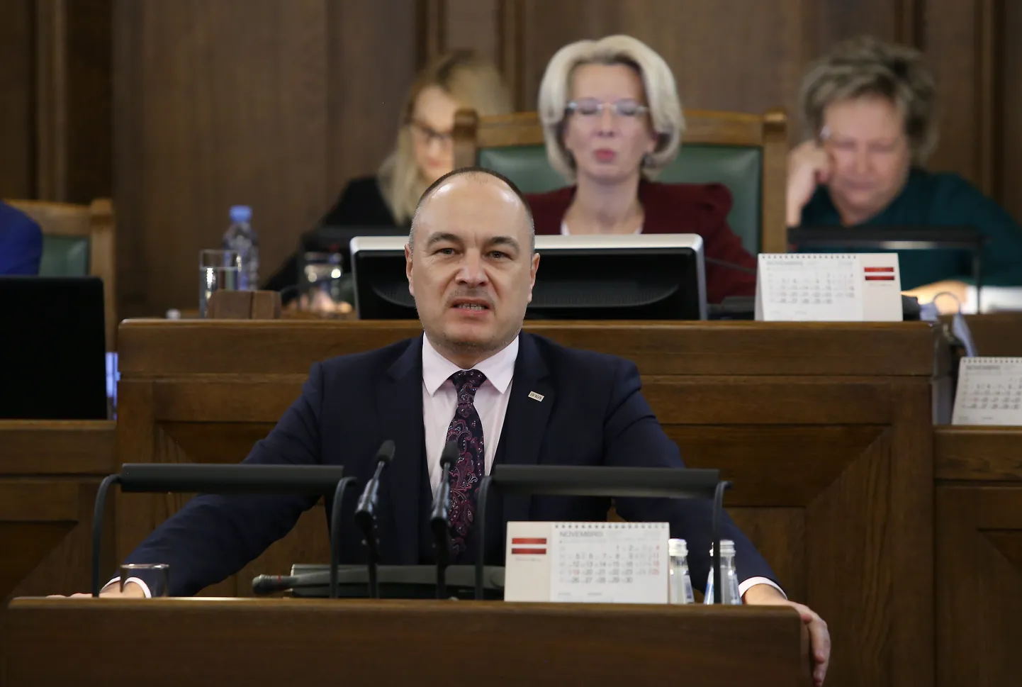 12. Saeimas deputāts Imants Parādnieks.