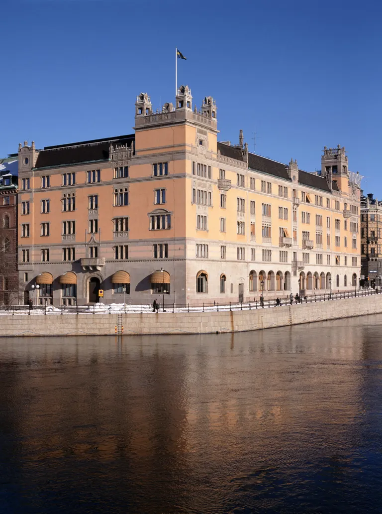 Stockholmis asuv Rootsi Rosenbadi valitsushoone.