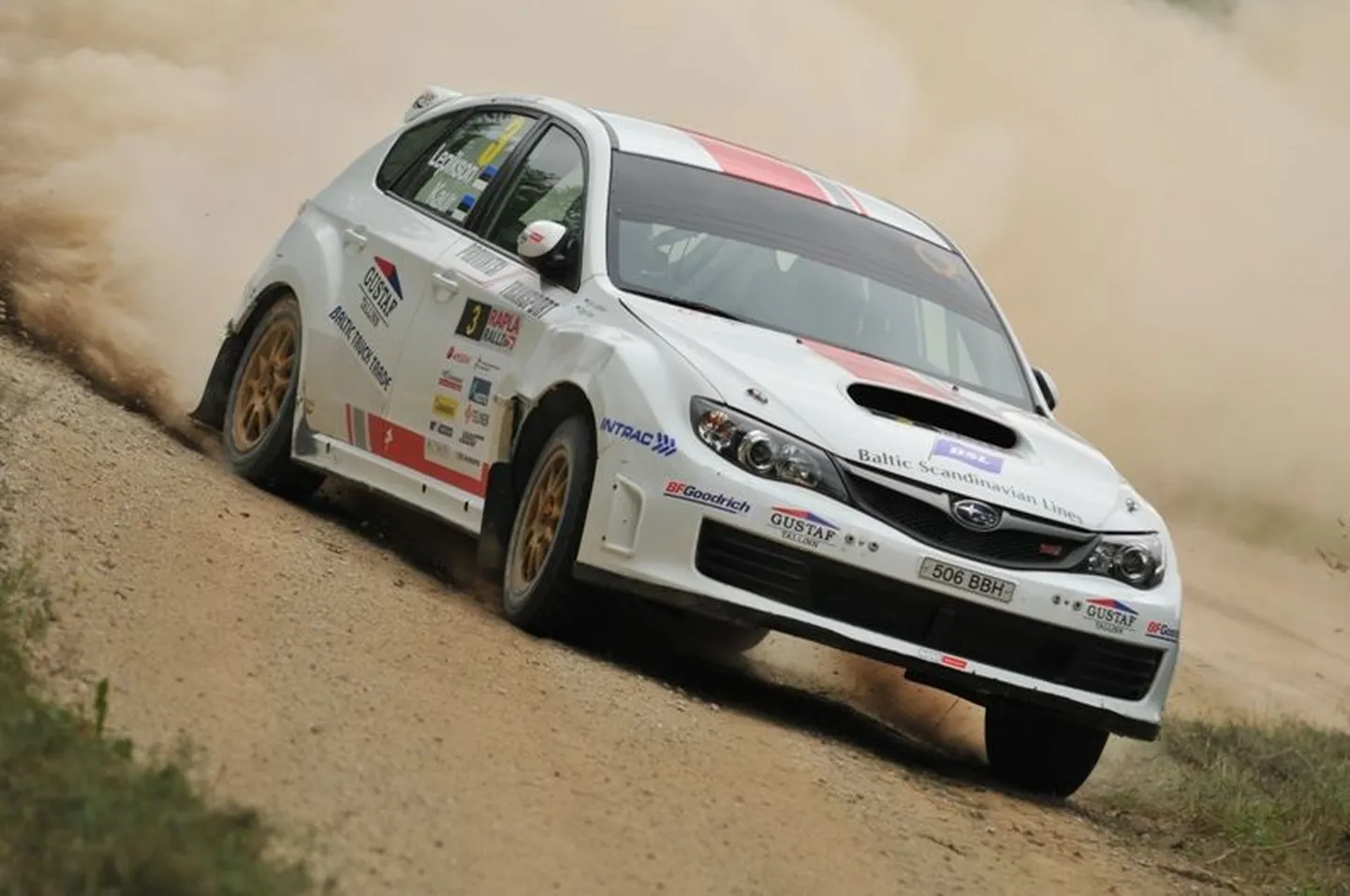 2010. aastal triumfeerisid Rapla rallil Egon Kaur ja Erik Lepikson.