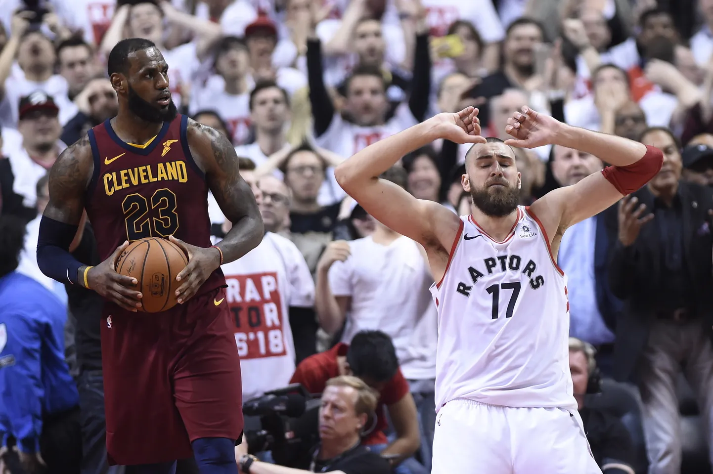 Jonas Valanciunas on pettunud - võit läks ühe punktiga Cleveland Cavaliersile