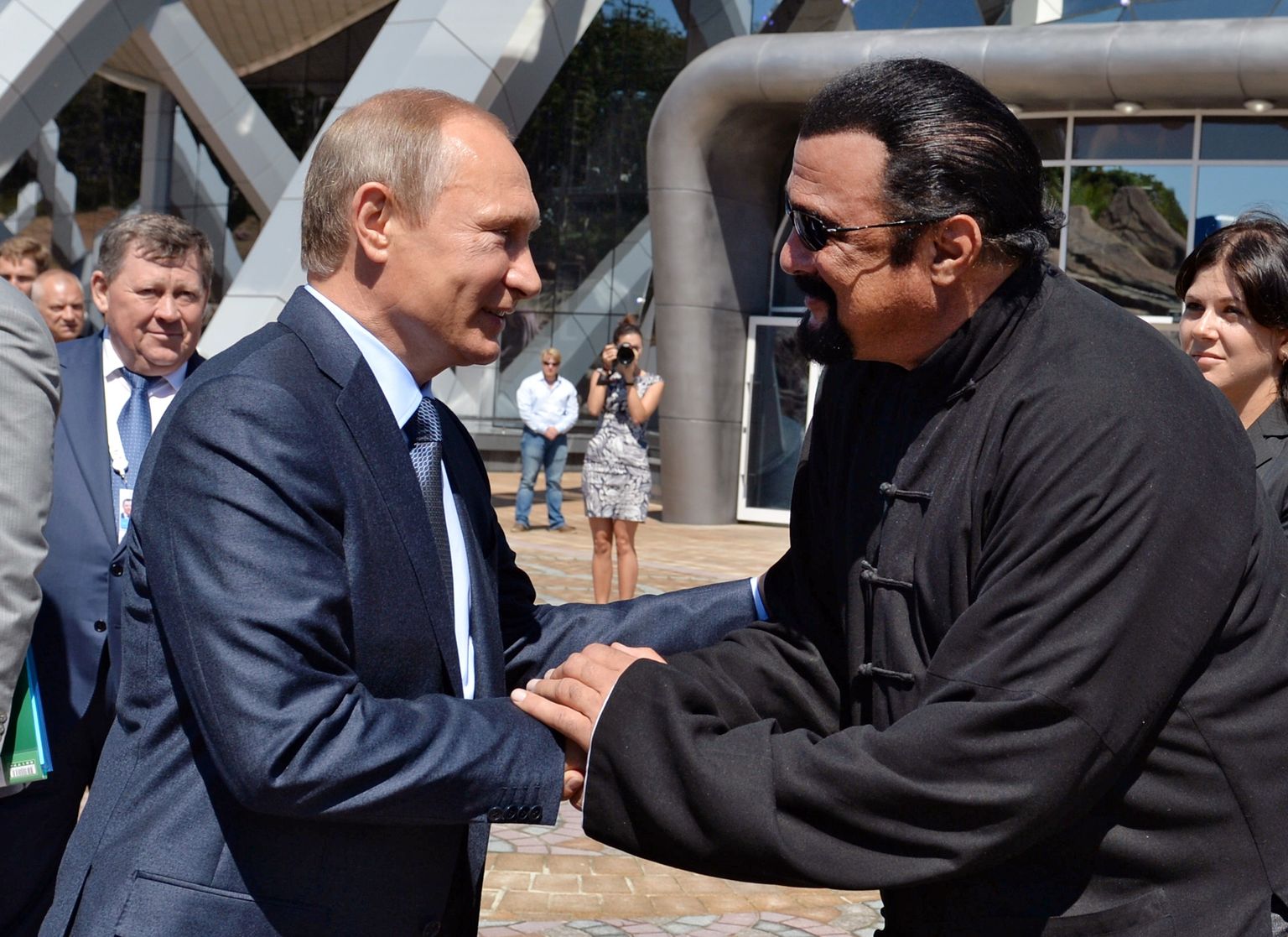 Putin ja Seagal 2015. aastal.