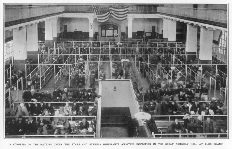 Ellis Island, New York, 1911