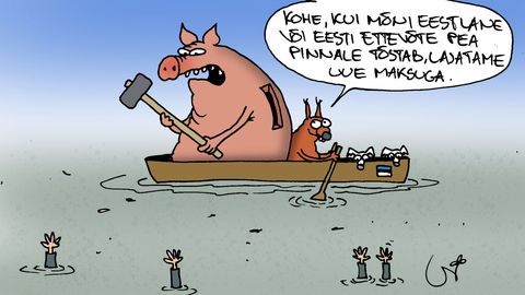 Maksude tõus pole lahendus Eesti eelarvekriisile