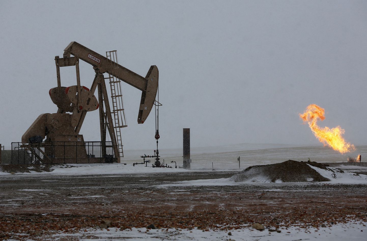 Nafta tootmine Põhja-Dakotas,