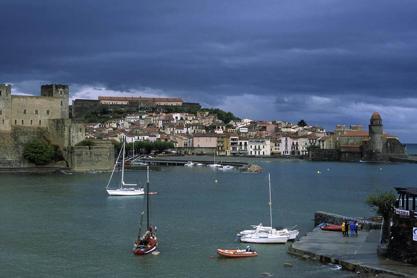 Collioure'i kuurort Prantsusmaal.