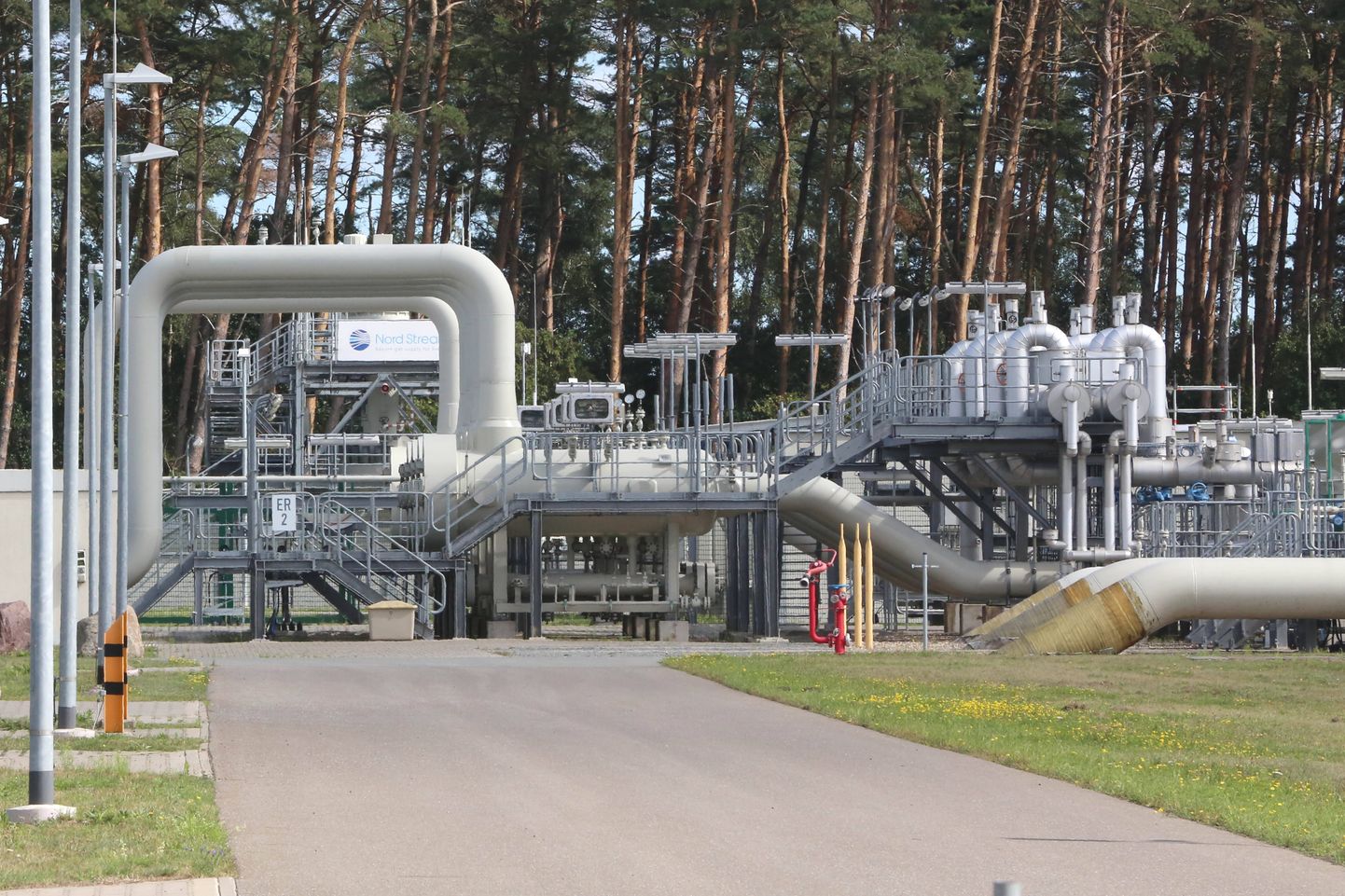 Nord Streami gaasitaristu Lubminis.