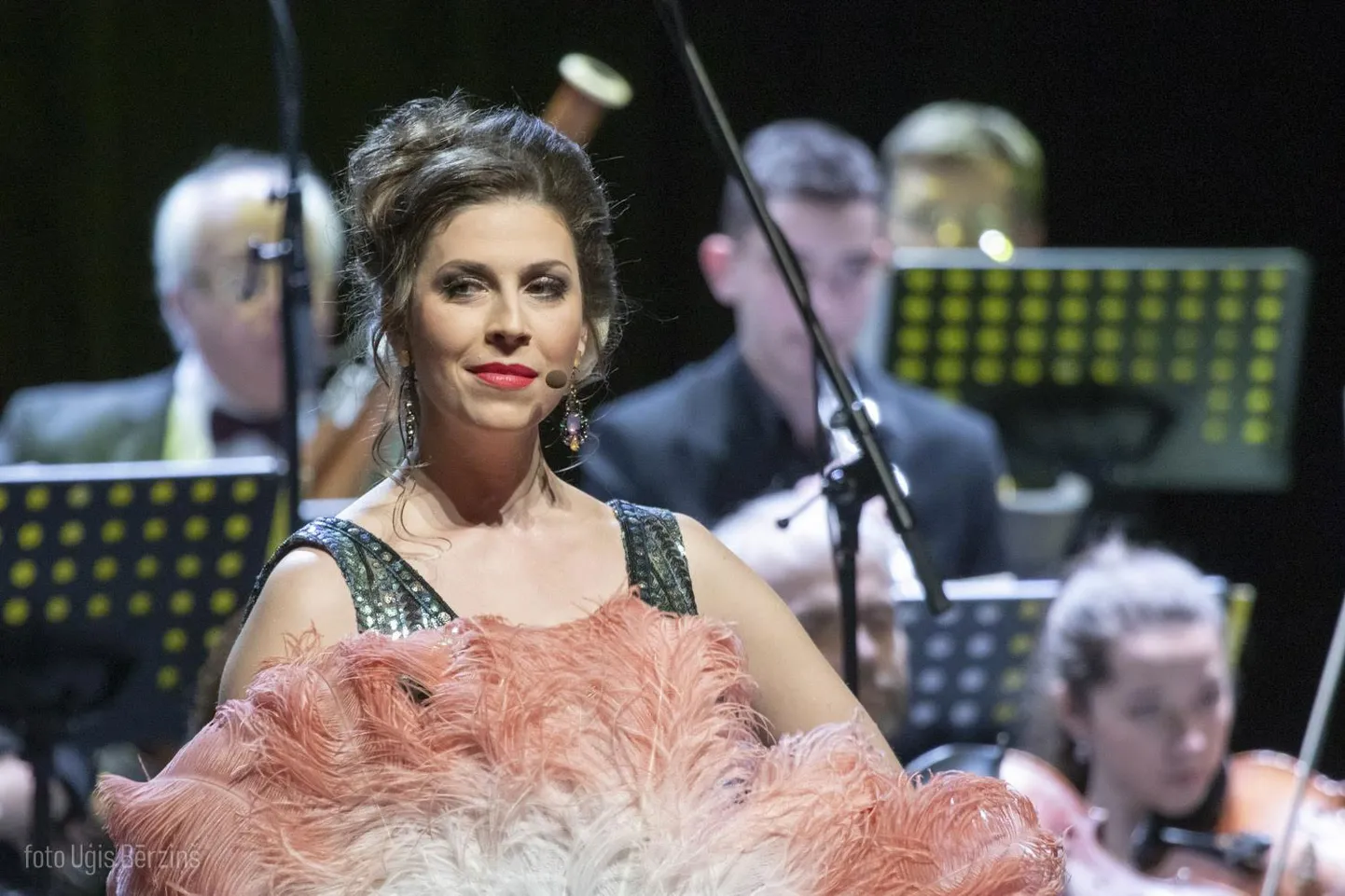 Fotogrāfija no Operetes Jaungada koncerta 2018. gadā