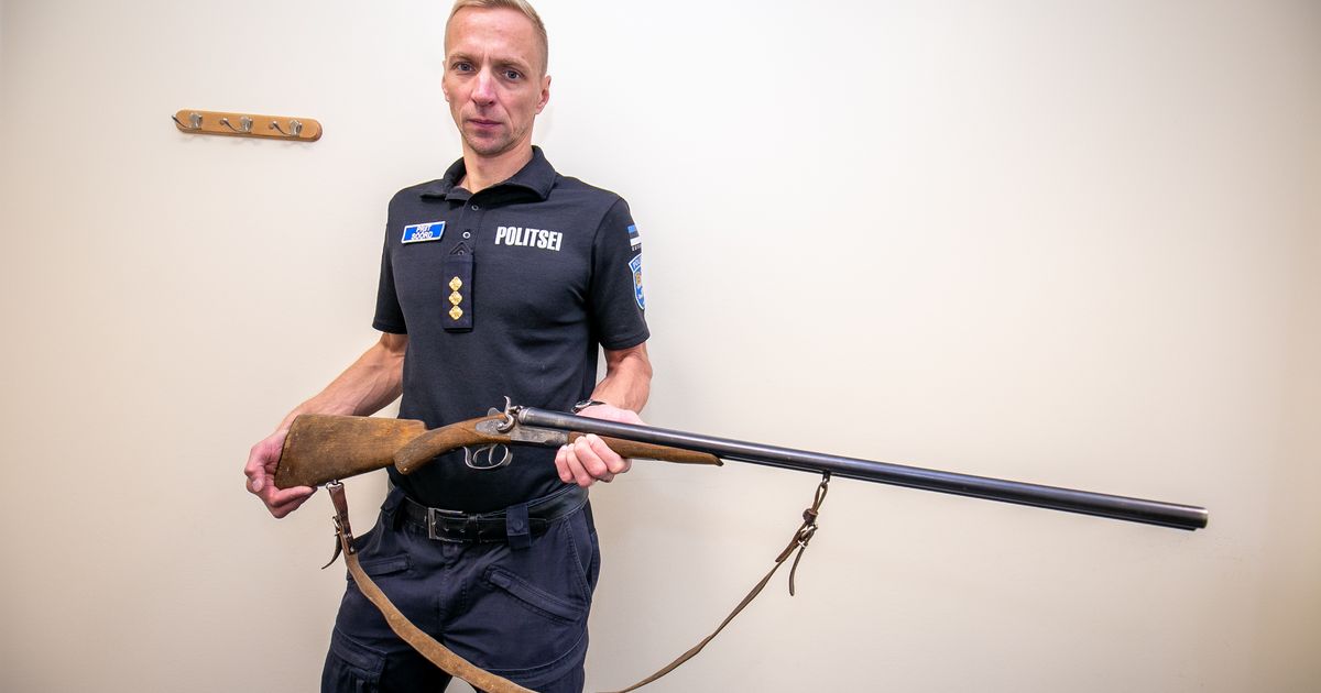 Mees marssis jahipüssiga politseimajja