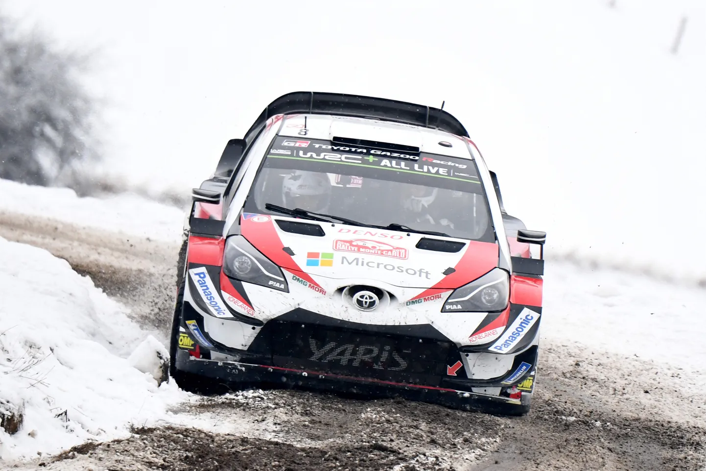Ott Tänak ja Martin Järveoja Toyotaga Monte Carlo rallil