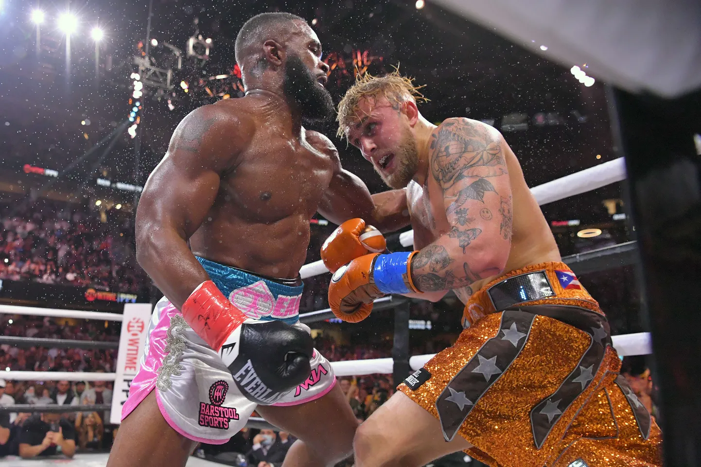 Tyron Woodley vs. Jake Paul.