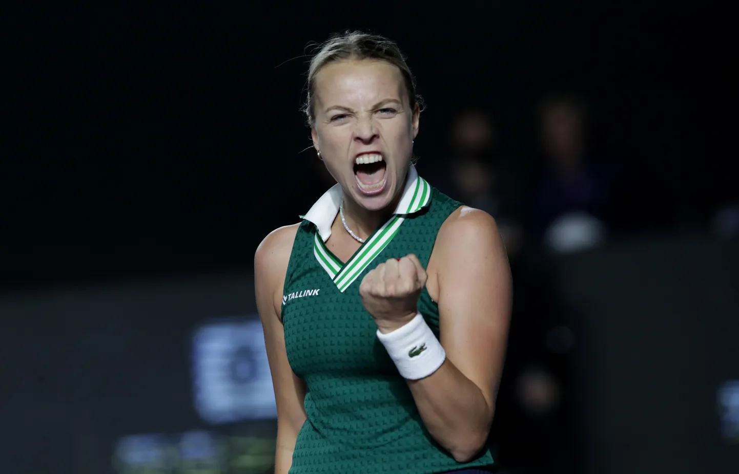 Anett Kontaveidi ehe võidukarje.