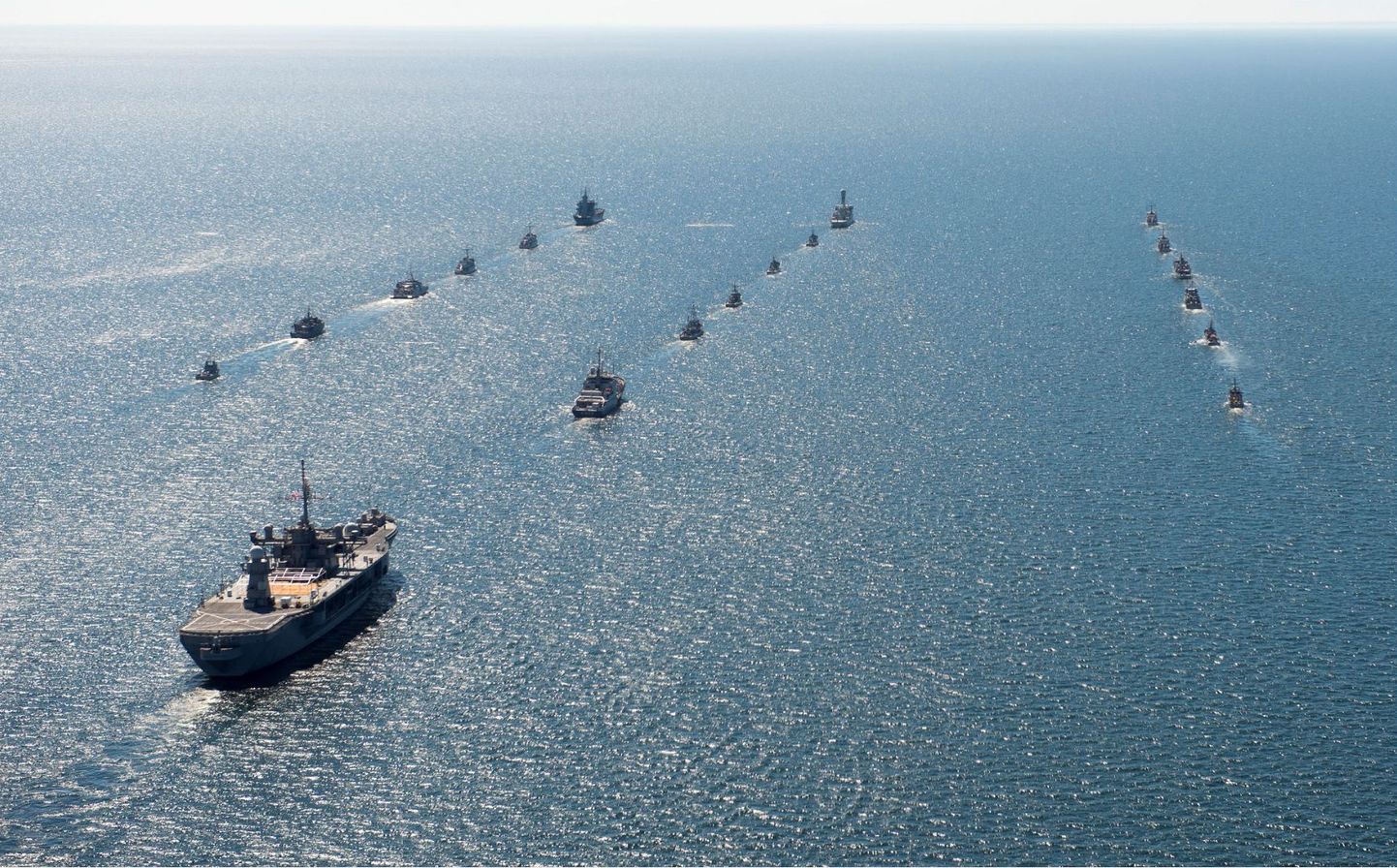 Admiral Cowan harjutab Läänemere suurimal mereväeõppusel miinijahtimist.