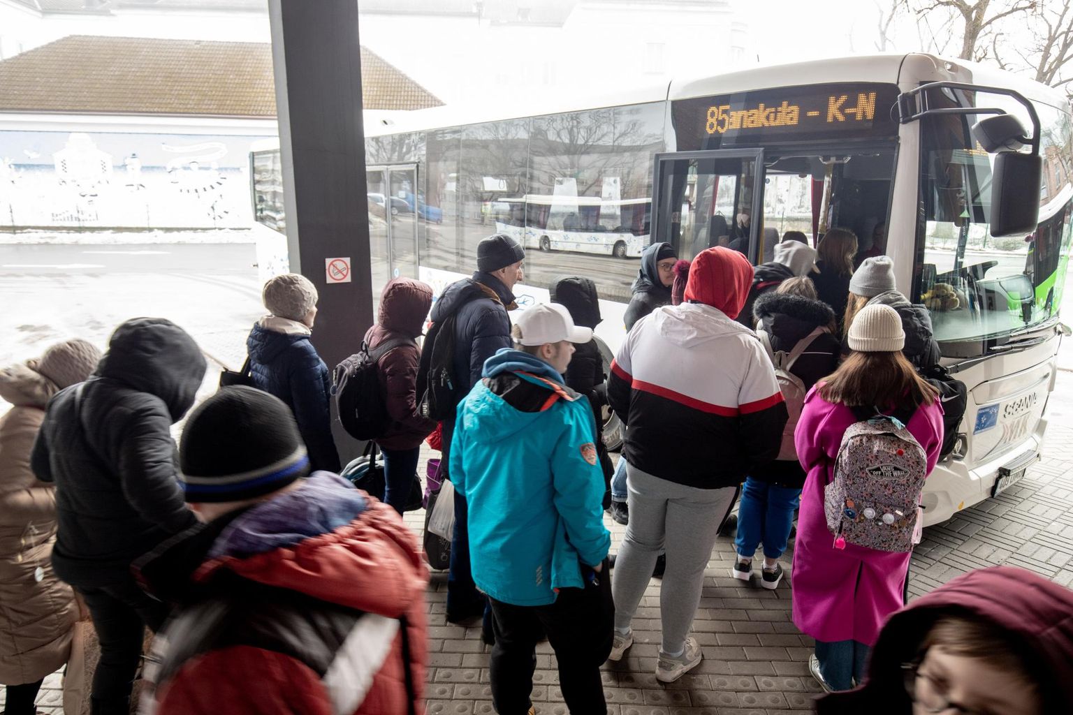 Kell 15.55 Pärnust läbi Kilingi-Nõmme ja Tihemetsa Kanakülla sõitev buss on tihti ülerahvastatud.