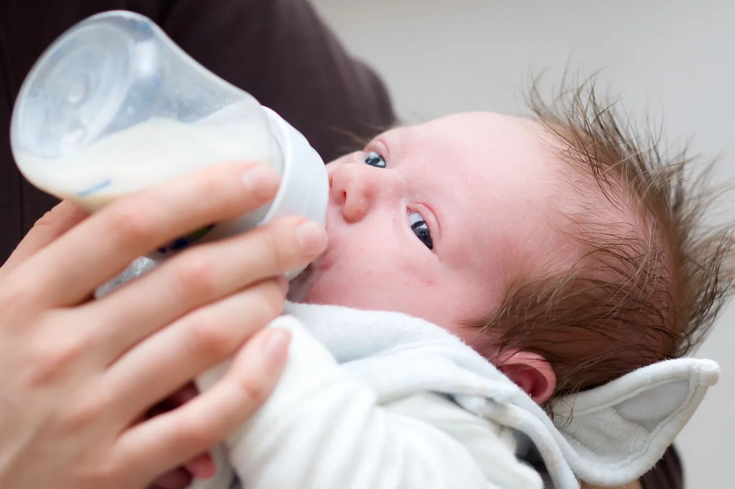 Vaid rinnapiima saavate laste soolestikes elavad bakterid on sarnased.