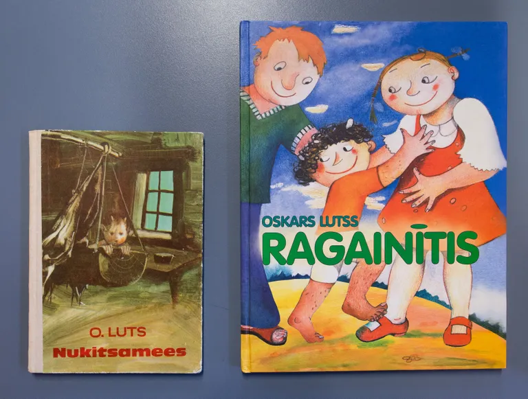 Oskar Luts «Nukitsamees» Eesti 1973, 5. trükk Edgar Valter / Oskars Lutss «Ragainītis» Läti 2003 Anita Inša