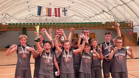 Orissaare U11 korvpallurid tulid Tallinnas medalitele