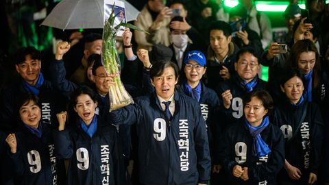 Lõuna-Korea keelas valimisjaoskondadest sibulapealsed