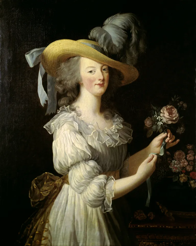 Prantsusmaa kuninganna Marie Antoinette kunstnik Élisabeth-Louise Vigée-Lebruni (1755-1842) maalil, mis valmis 1783